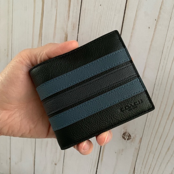 NWT COACH 3in1 WALLET WITH VARSITY STRIPE - Picture 7 of 8